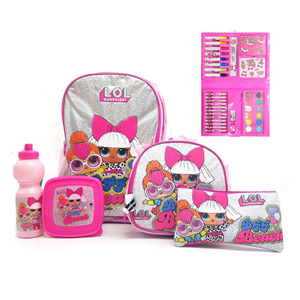 ست 45 در 1 کوله پشتی 46 سانتی مدل Promotion Items 45 in 1 - LOL Surprise _کوله پشتی